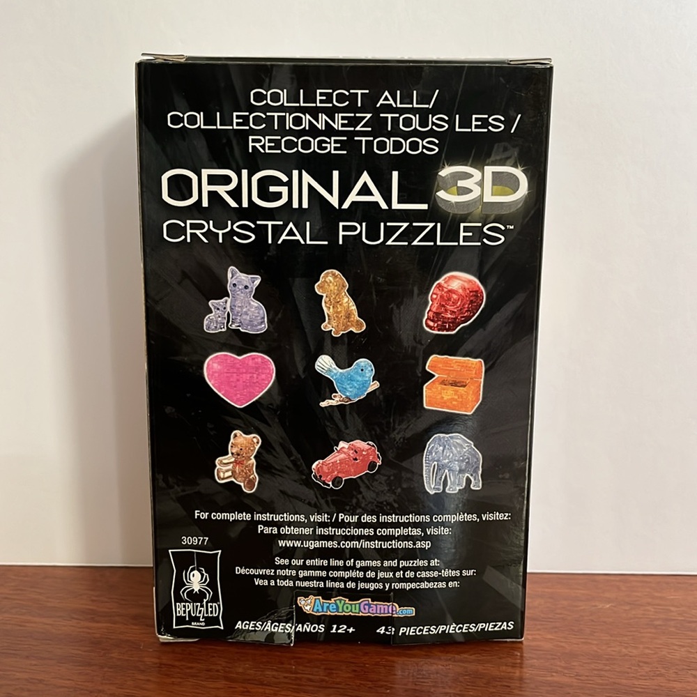Bepuzzled Duck, Original 3D Crystal Puzzle Level 1-Complete - Picture 3 of 4